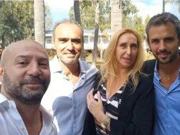 Diego Spagnuolo, Eduardo Lule Menem, Karina Milei y Martín Menem