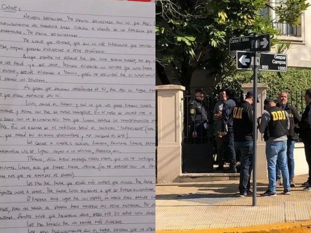 Vicente López: la carta suicida de la amante del parricida