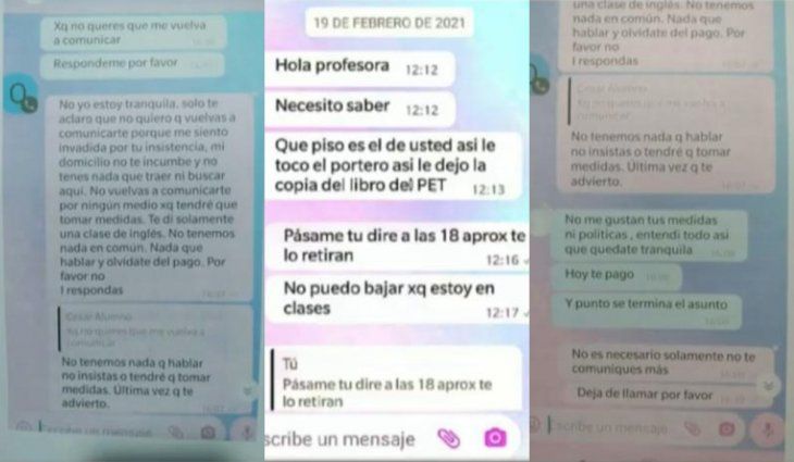 Desesperado pedido de una docente de Tucumán acosada por un alumno
