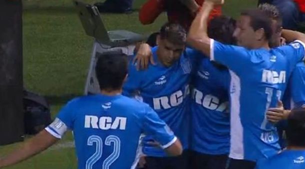 Racing igualó con Puebla en México en su debut en la Copa Libertadores