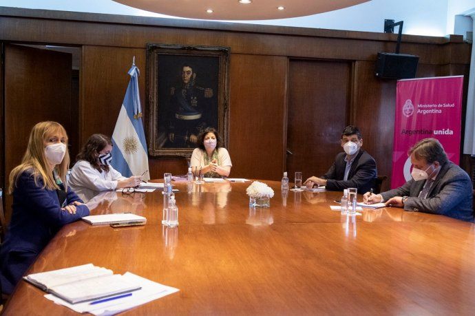 Vizzotti destacó con ministros de Salud del país el avance de la vacunación