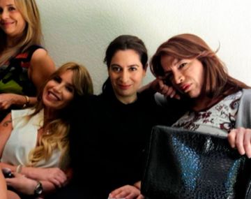 Toscano, Peña, Santa Ana y Lizy Tagliani