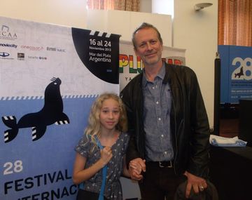 Alexandre Rockwell y su hija Lana