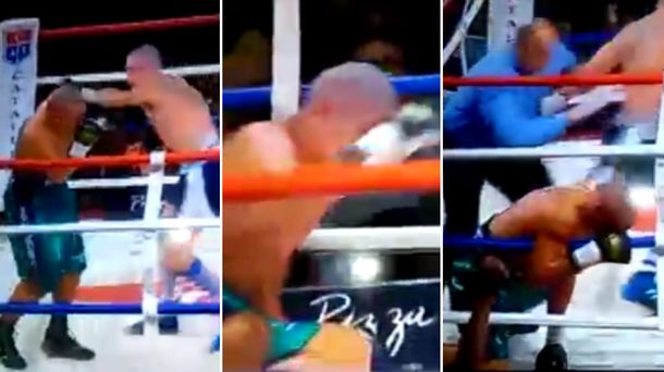 VIDEO: El formoseño Saúl Peralta quedó en coma luego del KO ante Araujo