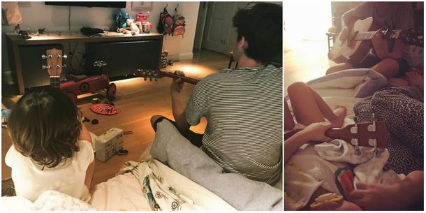 La tierna foto de Guillermina Valdes con Lorenzo Tinelli