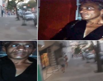 Brutal golpiza de un chico a una travesti