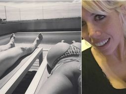 Wanda mostró cola y escote pero la criticaron