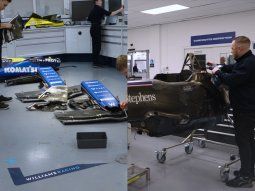 Así recuperó Williams los autos de Colapinto y Albon para el GP de Las Vegas