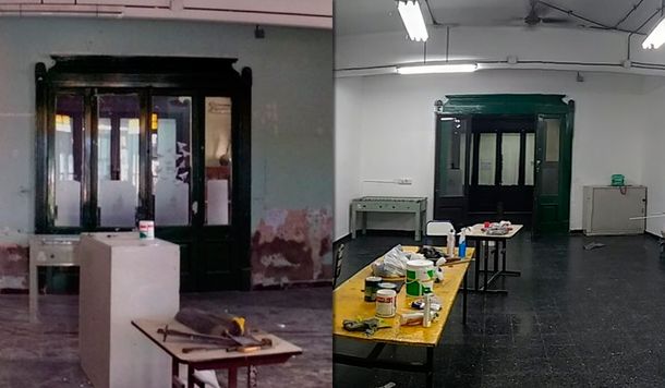 Ejemplar: así quedó un colegio porteño tras las tomas contra la reforma