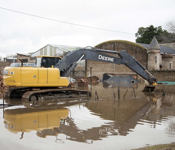 En una semana llovió el 30% de lo que habitualmente llueve en un año
