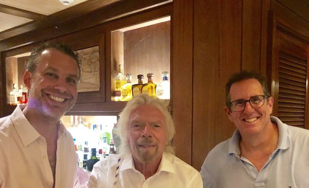 Andrés Bzurovski y Sergio Fogel