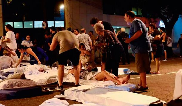 Incendio en un hospital de Rio de Janeiro: hay al menos once muertos