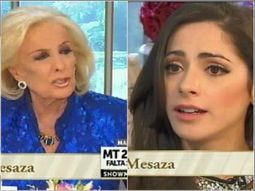 Vanucci y un inoportuno fallido con Mirtha Legrand