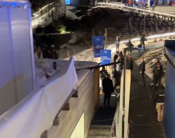 Alerta: por qué evacuaron la sede del Foro de Davos donde expuso Milei