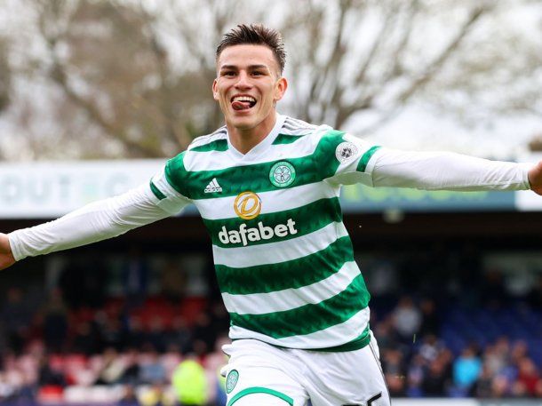 Alexandro Bernabei hizo historia en Escocia: golazo ¿para el título? y ovación de los hinchas