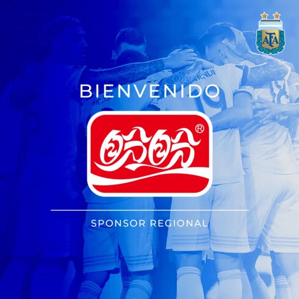 La Selección Argentina y un nuevo sponsor en la previa del Mundial