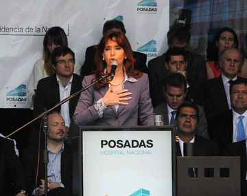 CFK prometió colaborar con lo que viene