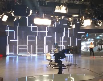 El detrás de cámara de C5N