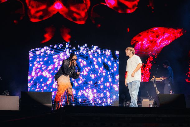 Paulo Londra arrasó en Lollapalooza: cantó con María Becerra e hizo vibrar a 100 mil personas