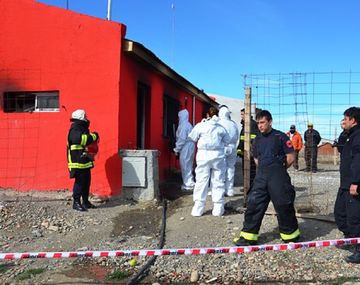 La casa donde ocurrió el brutal femicidio. Foto: Tiempo Sur.