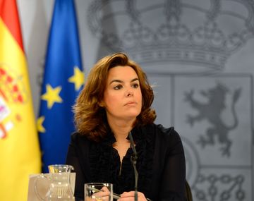 Soraya Sáenz de Santamaría asumió la presidencia de Cataluña