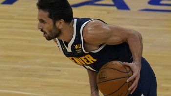 Facundo Campazzo, jugador de los Denver Nuggets en la NBA Facundo Campazzo, jugador de los Denver Nuggets en la NBA