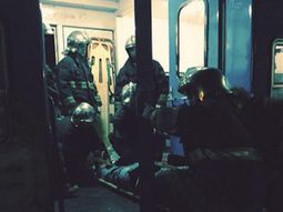 por un choque de trenes, hay al menos 40 heridos en temperley por un choque de trenes, hay al menos 40 heridos en temperley