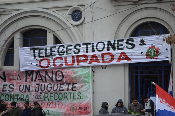 La Agrupación de Funcionarios de UTE ocupó el call center de la empresa.&nbsp;