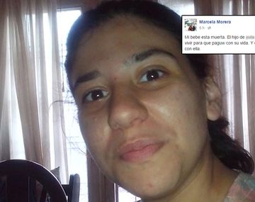 El duro mensaje de la mamá de Julieta en Facebook: El novio la mató a golpes