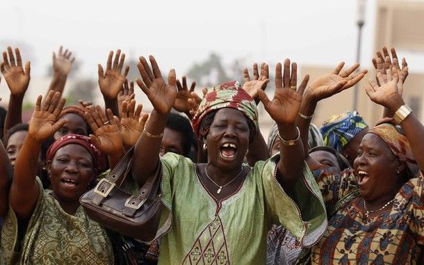Huelga de sexo hasta que derroquen al gobierno de Togo