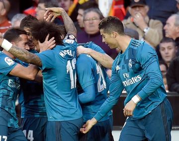 El peculiar festejo de Cristiano Ronaldo