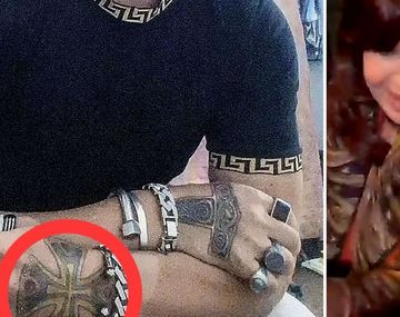 El tatuaje nazi delató al que intentó asesinar a la Vicepresidenta