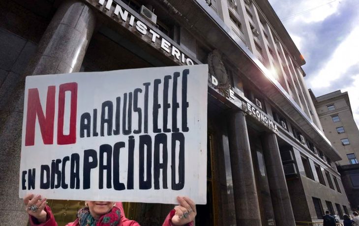 Fuerte reclamo contra el ajuste en Discapacidad
