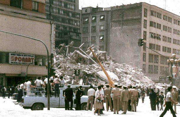 Imágenes del terremoto de 1985 que devastó el DF