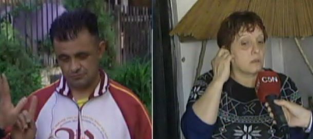 Mirá el cruce del papá de Melina con la madre de Toto en C5N