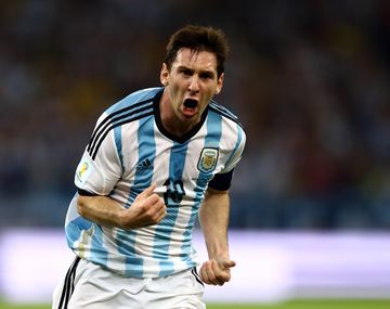 El festejo desaforado de Messi