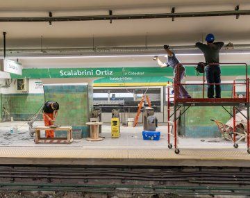 Subte: reabre la estación Scalabrini Ortiz de la línea D