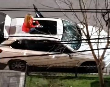 Destrozó una camioneta con un matafuego por una supuesta venganza