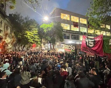 El momento en que la Facultad de Ciencias Sociales decidió la toma