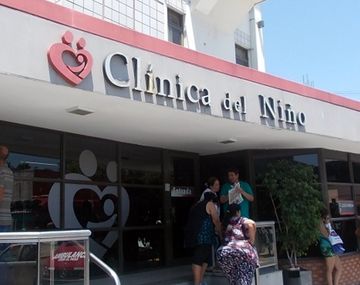 La nena está internada en la Clinica del Niño de Quilmes