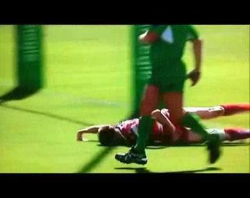 Increíble: un jugador convirtió un try estando inconsciente