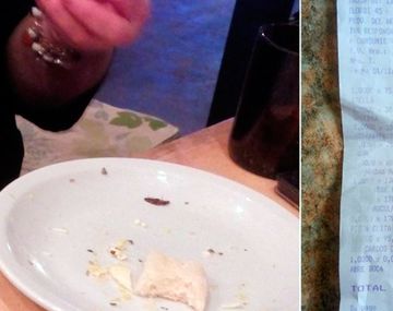 Pidió una pizza y encontró una cucaracha muerta dentro de su fugazza