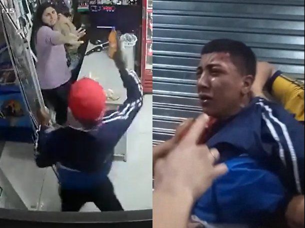 Robó en un comercio y le apuntó a un bebé: casi lo linchan los vecinos