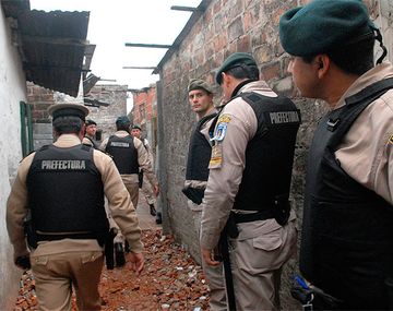 Allanamiento en la Villa 21-24