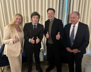Javier Milei se reunió con Elon Musk en Los Angeles