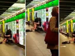video: filman a una pareja teniendo sexo en el subte de barcelona video: filman a una pareja teniendo sexo en el subte de barcelona