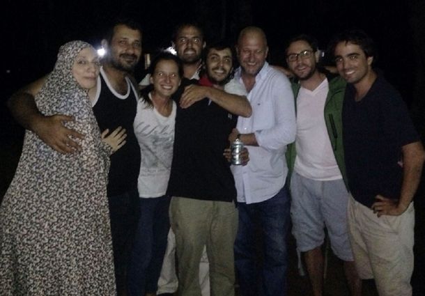El argentino liberado ya se reencontró con su familia