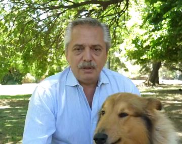 Alberto expresó su deseo para 2021 con Dylan: Que la unidad motorice la reconstrucción