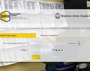 Ya se puede consultar online el padrón 