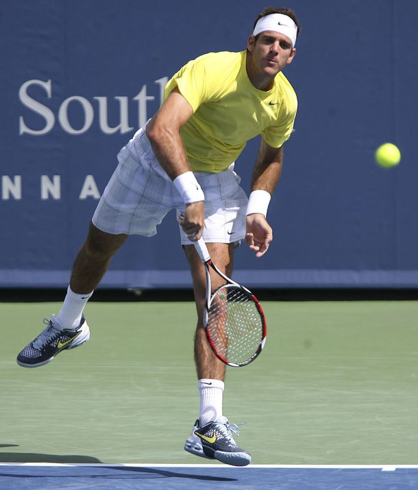 Del Potro pudo ganarlo pero cayó con Isner y fue eliminado
